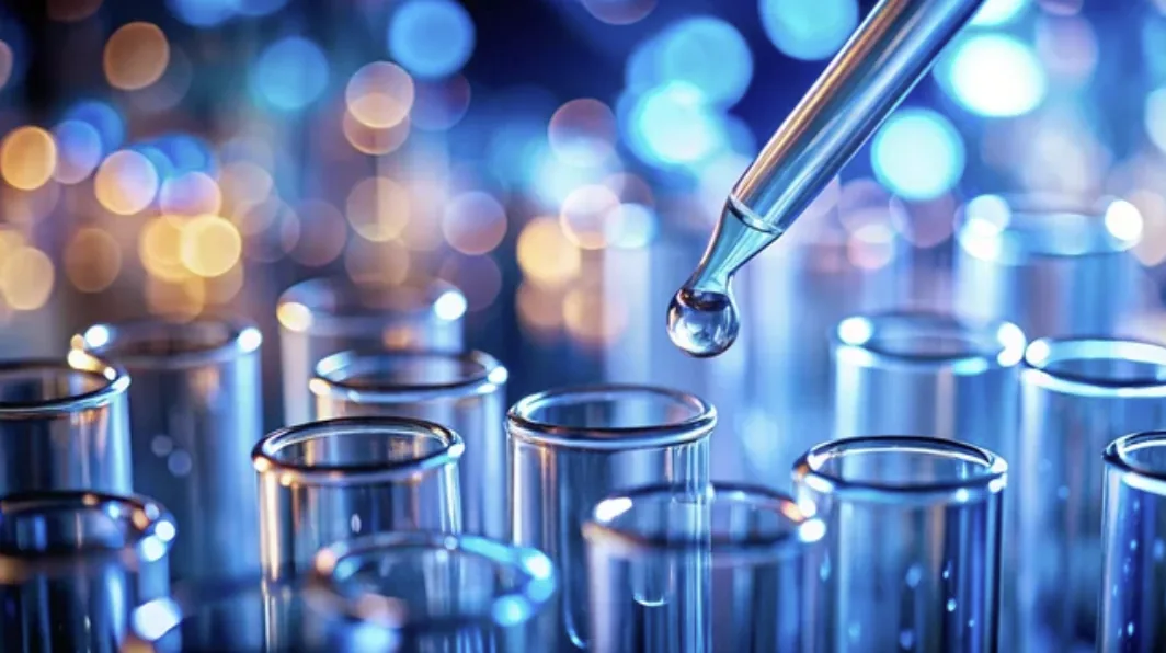 Laborgefäße und Pipette